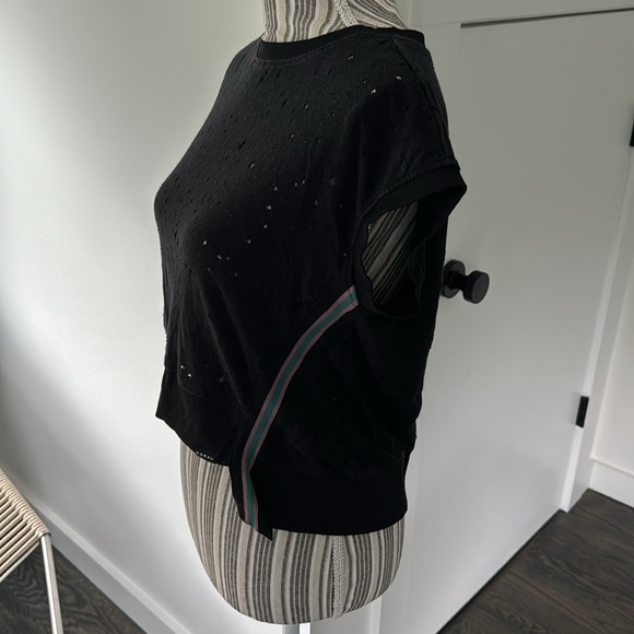 KORAL distressed top - S - Picture 2 of 6